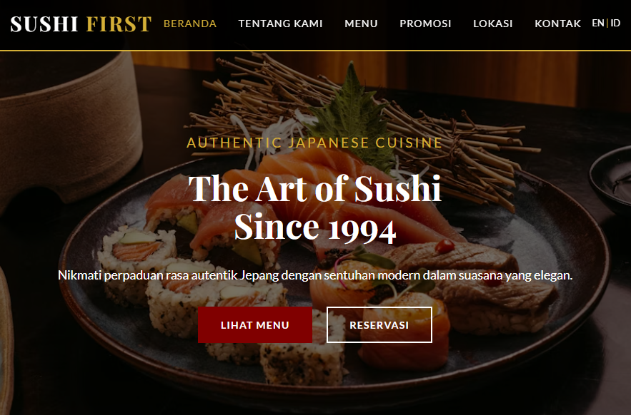 Sushi Website