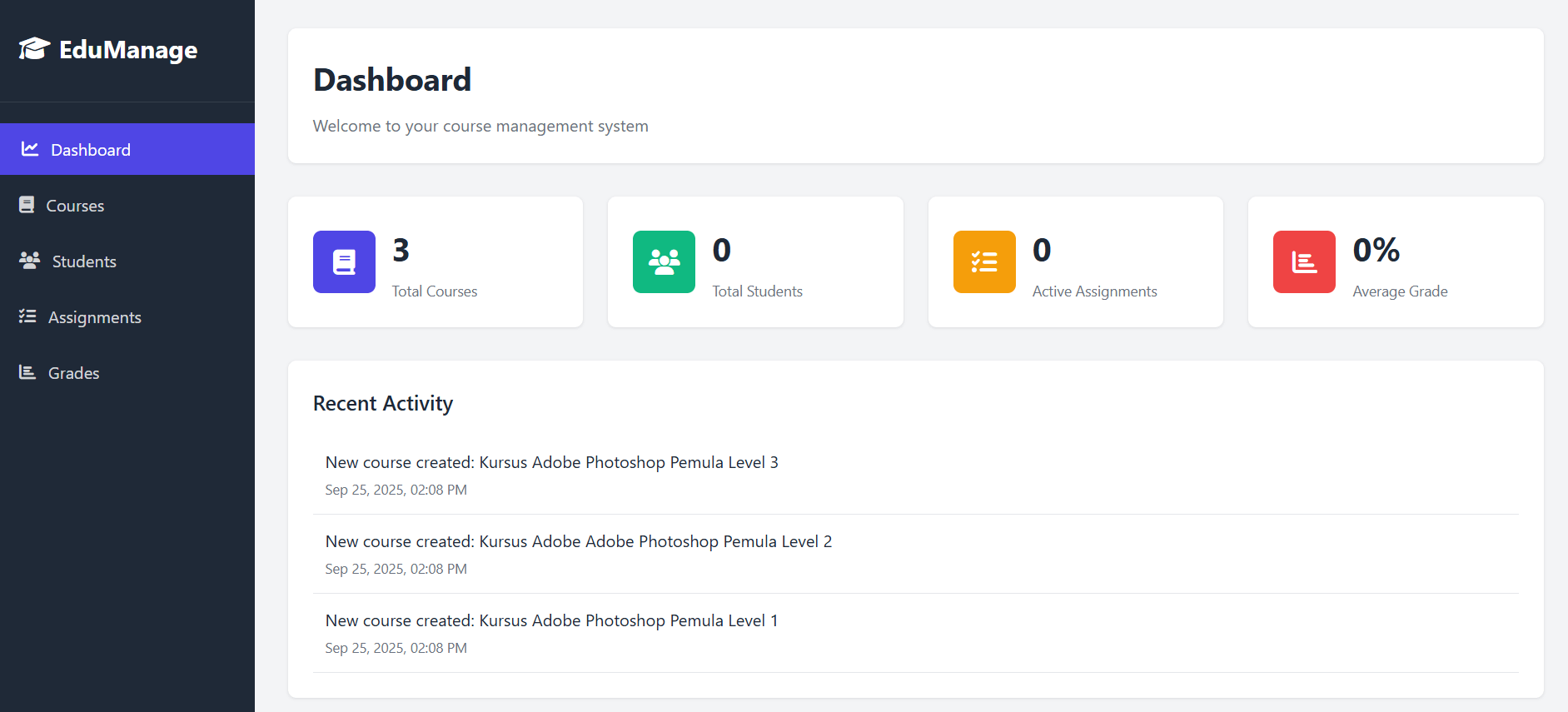 Online Learning Platform