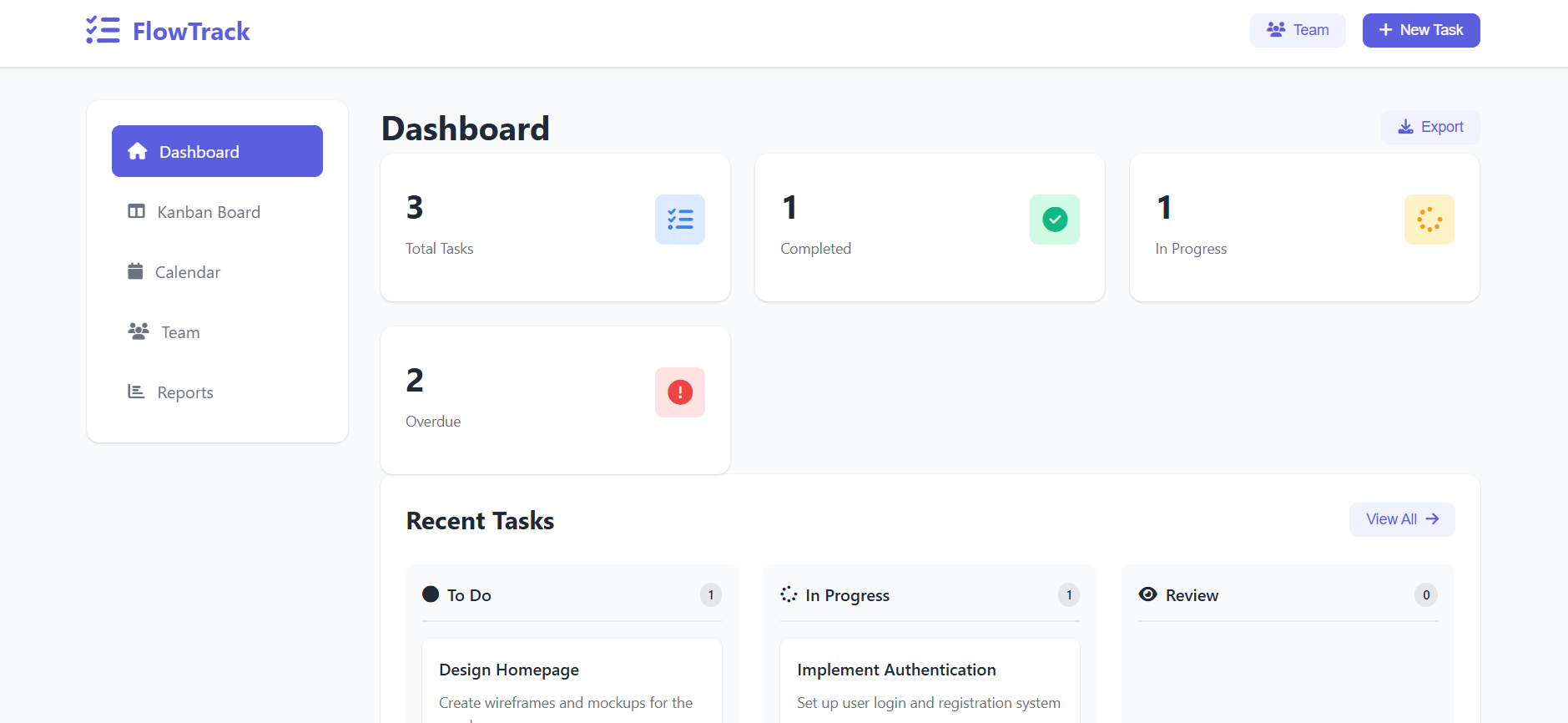 Project Management System