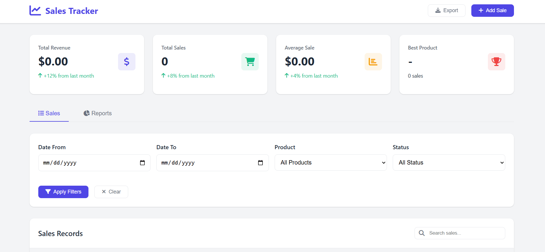Sales System